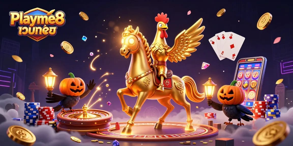 เล่นใน Playme8 เว็บตรง แทงบอลออนไลน์และเกมสล็อตออนไลน์ที่ชนะง่าย