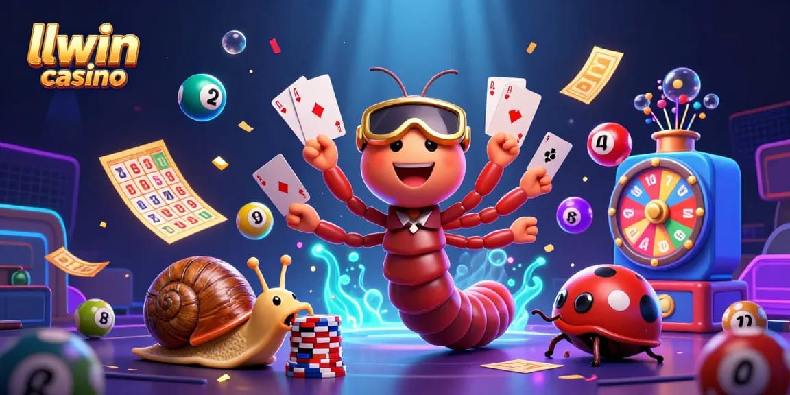 Engage with llwin casino's vibrant atmosphere featuring exciting games and lively characters.
