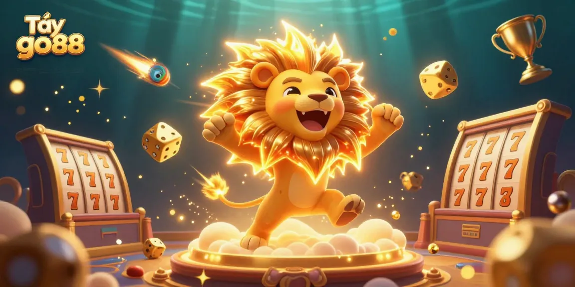 Experience thrilling gaming excitement with Tải go88, showcasing dynamic casino elements and vibrant characters.