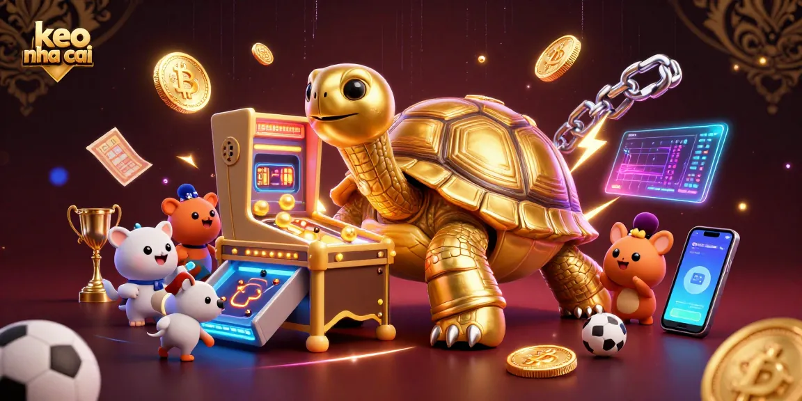 Engage with keo nha cai and explore the excitement of sports betting featuring vibrant 3D elements.