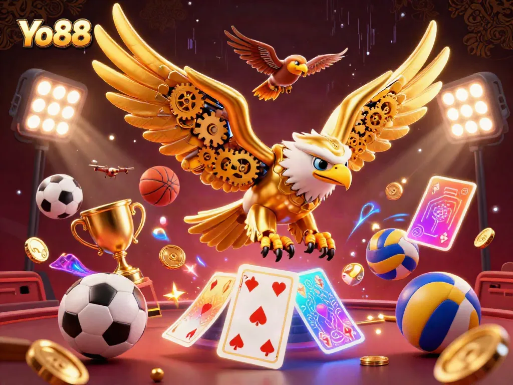 Experience thrilling gameplay at Yo88 with dynamic 3D casino action and engaging game elements.