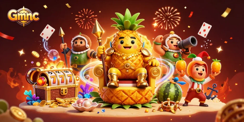Experience Gmnc's vibrant online casino scene with thrilling slots and rich 3D characters.